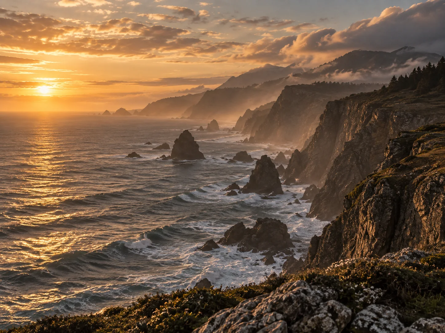 Coastal landscape